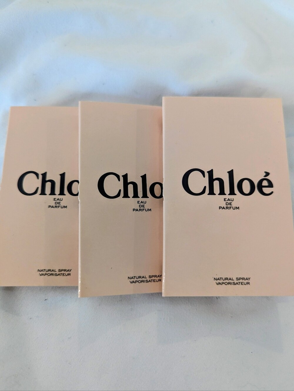 3 Chloé Perfume Samples